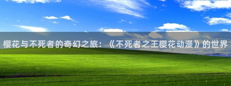风车动漫官网网址：樱花与不死者的奇幻之旅：《不死者之王樱花动漫》的世界