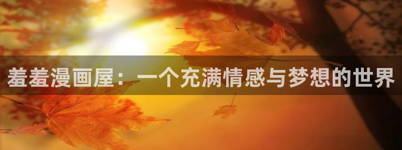 风车动漫官网网址：羞羞漫画屋：一个充满情感与梦想的世界